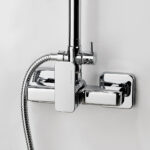 Στήλη Ντους με μπαταρία  Quadra 144065 black matt - Image 2