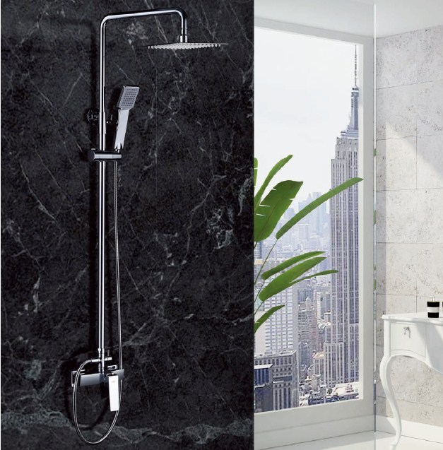 ART.jpg1.jpg Στήλη Ντους με Μπαταρία Ts Imex Art χρωμέ - Image 1