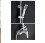 Στήλη Ντους με Μπαταρία Ts Imex Art Λευκό ματ - Image 2